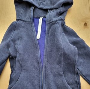 Lululemon full zip scuba hoodie